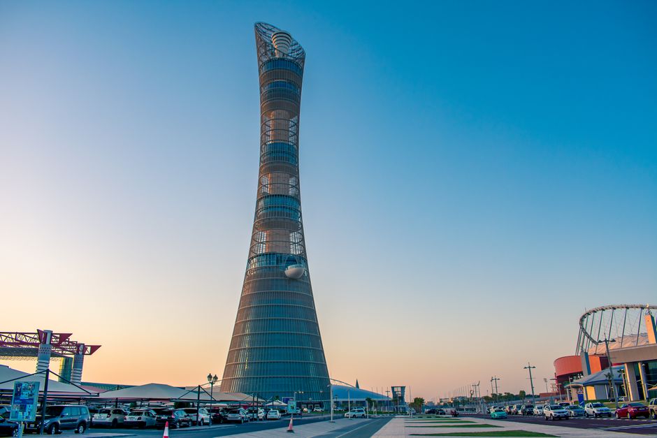 Park Aspire i wieża Torch
