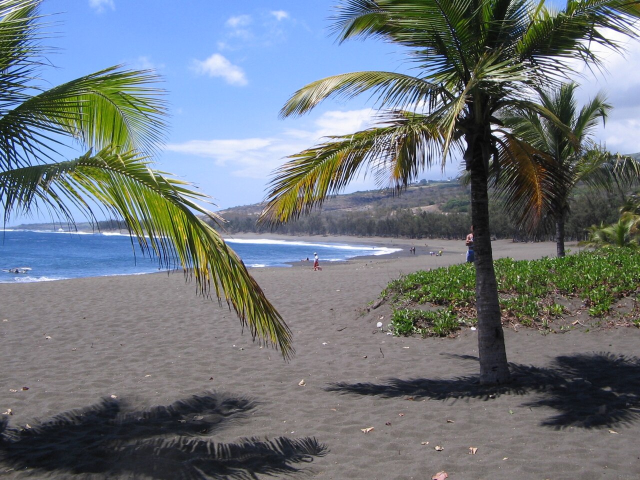 Laguna do snorkelingu w Étang-Salé