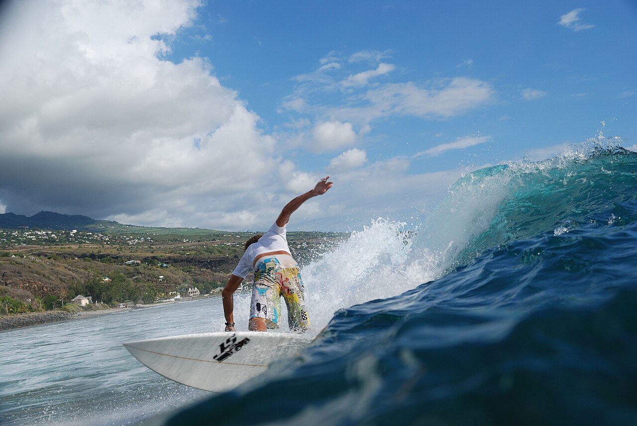 Fala surfingowa Saint-Leu