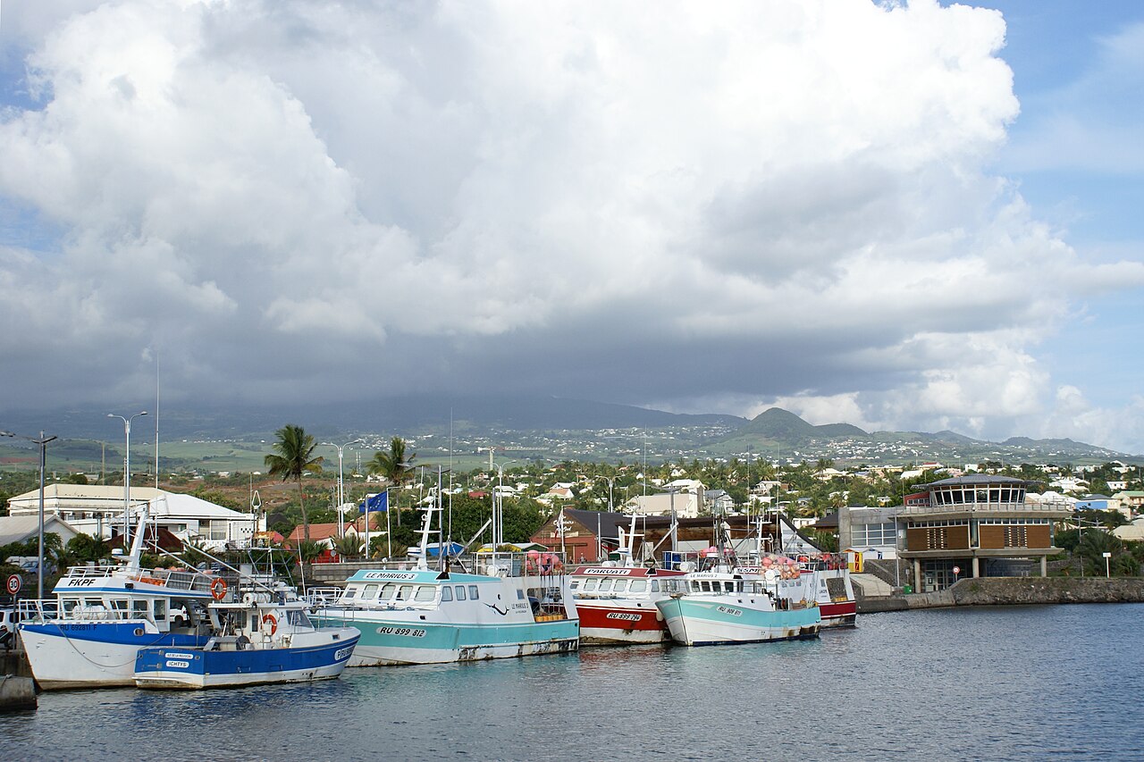 Port i wieczory w Saint-Pierre
