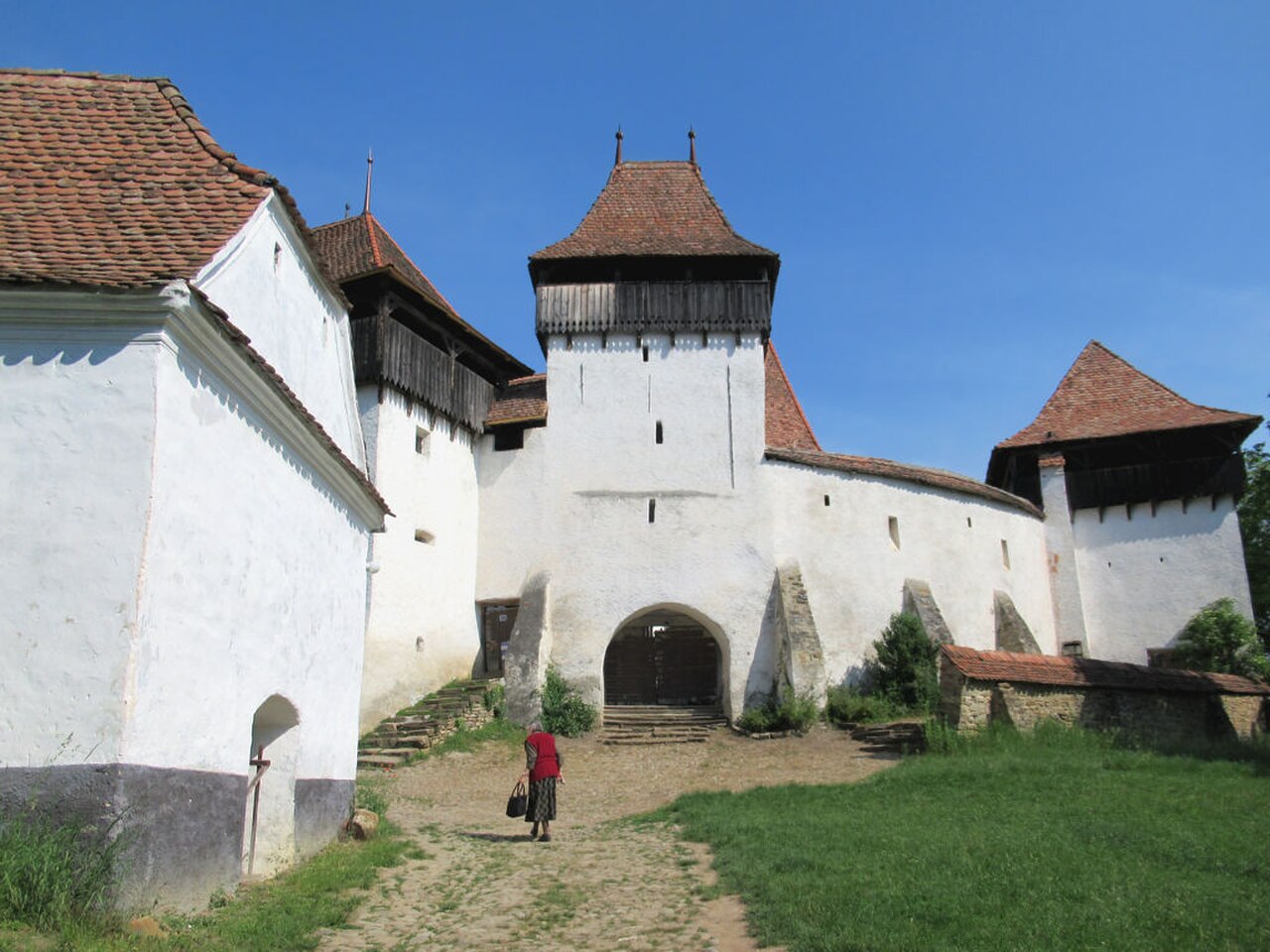 Spacer ulicami saskiej wsi