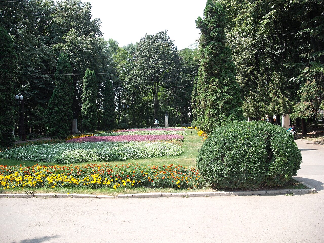 Park Copou i aleja poetów