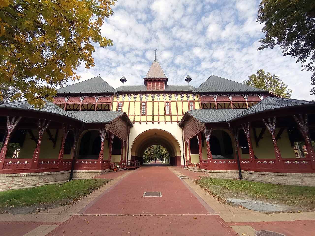 Secesyjne centrum uzdrowiska Palić