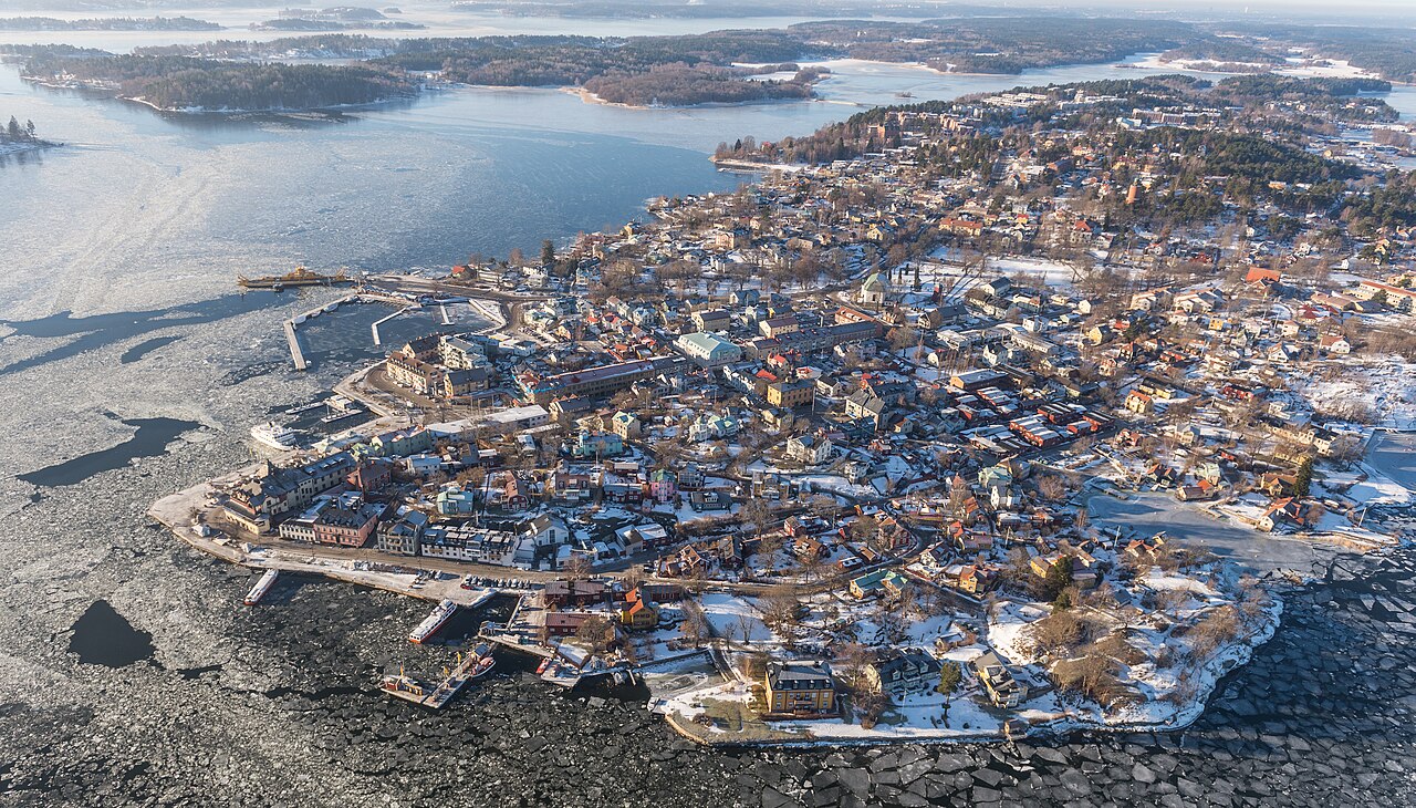 Drewniane wille i Norrhamn