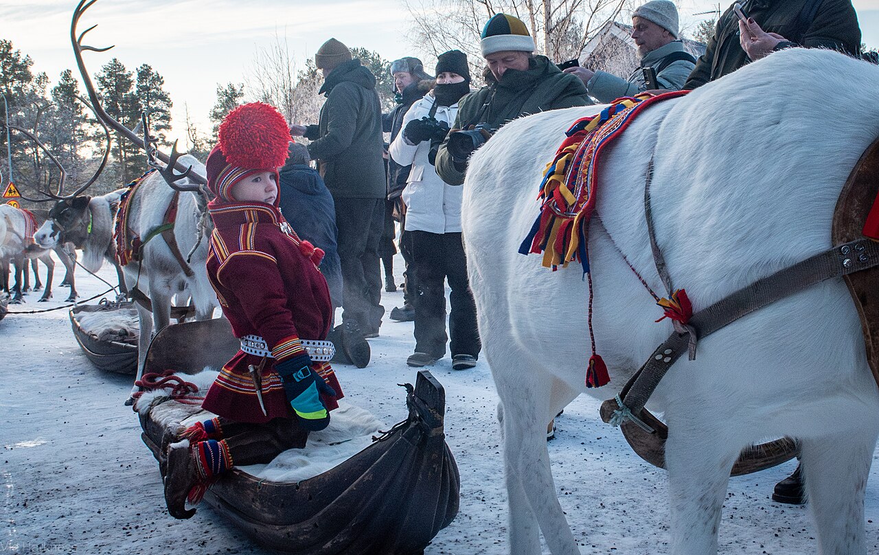Jarmark zimowy w Jokkmokk