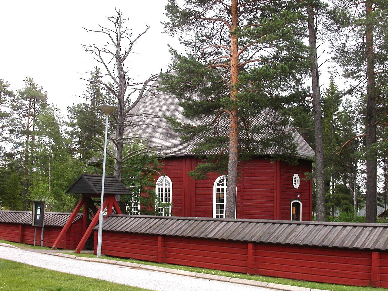 Stary kościół w Jokkmokk