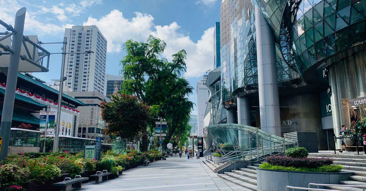 Spacer po Orchard Road