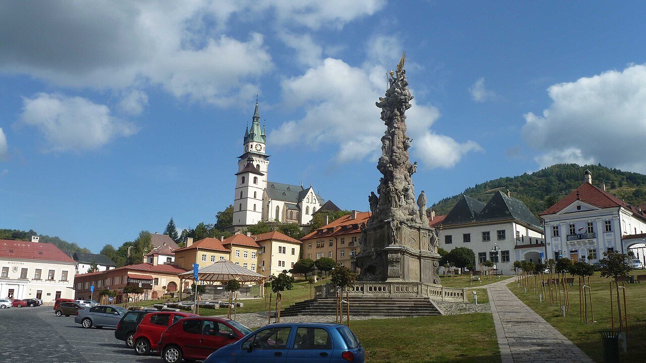 Zamek miejski i kościół św. Katarzyny