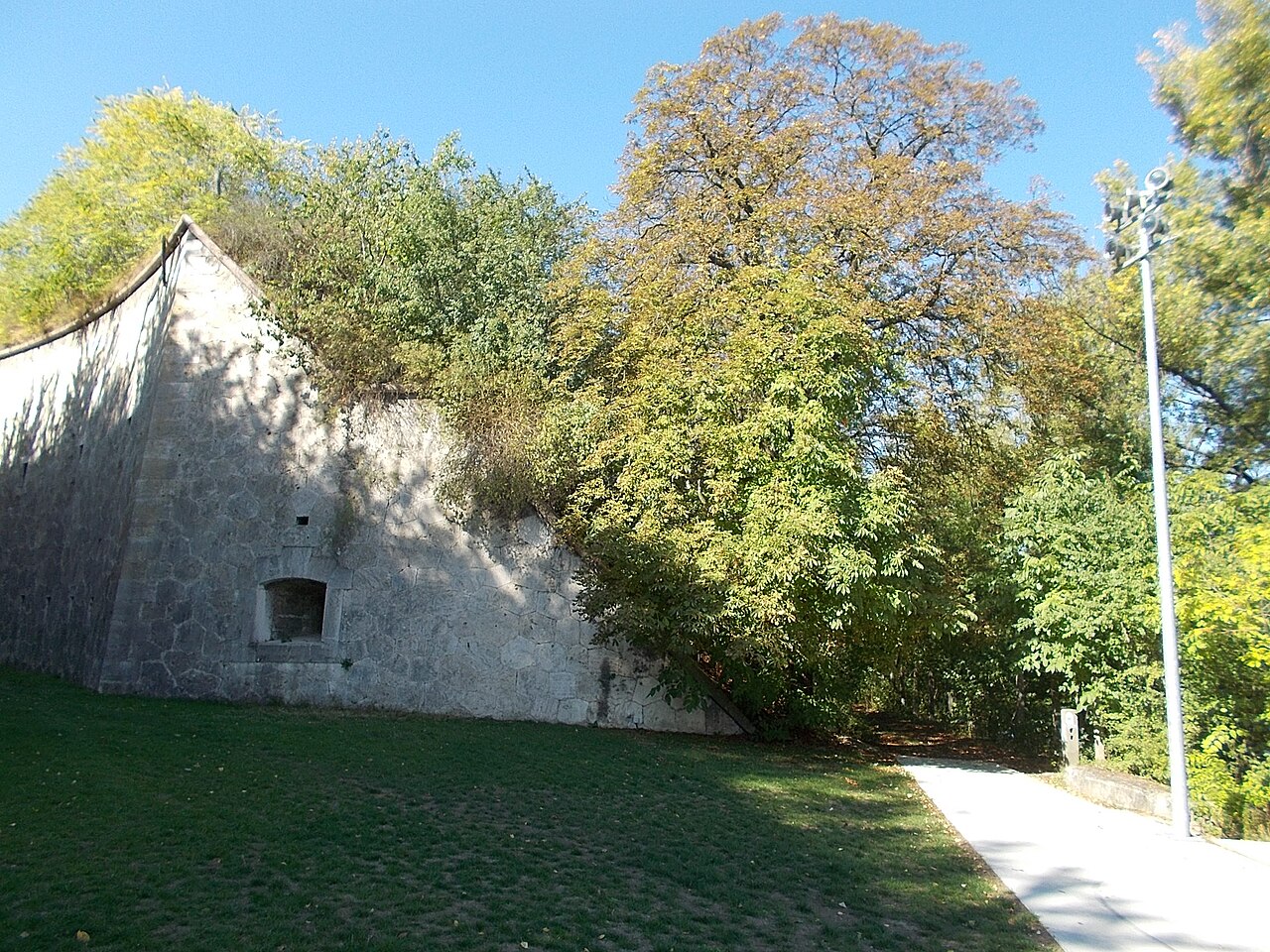 Fort Monostor po węgierskiej stronie