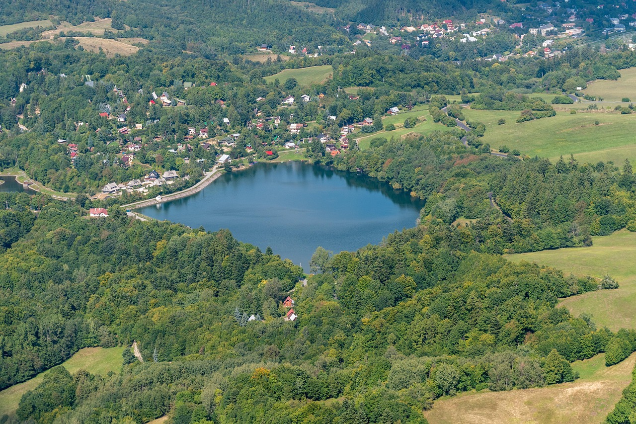 Tajchy i szlaki górnicze