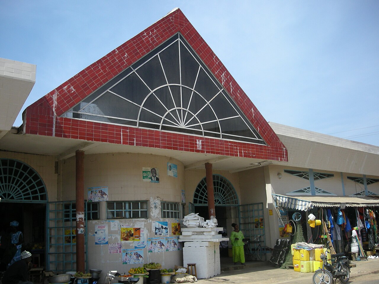 Rynek Saint Maur w Ziguinchor
