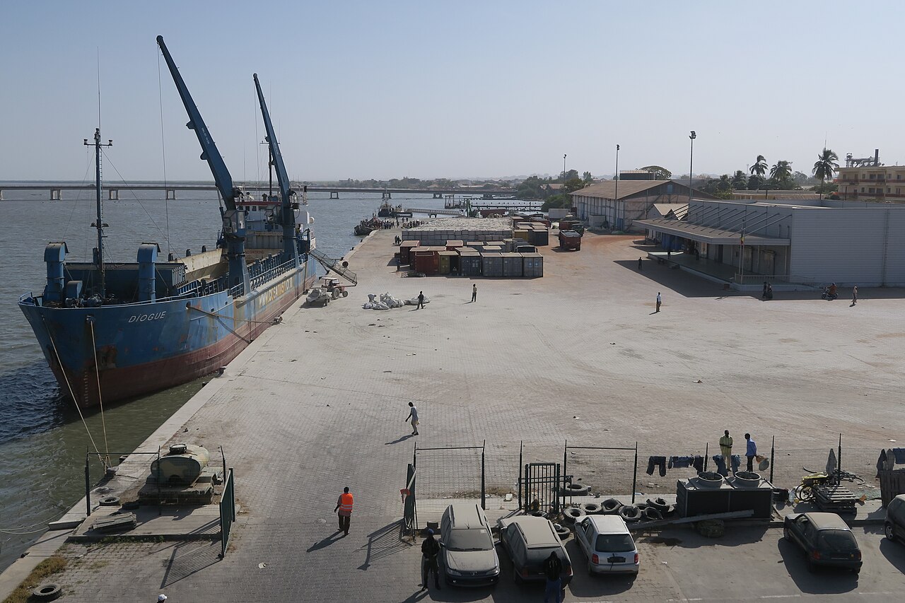 Nabrzeże rzeki Casamance