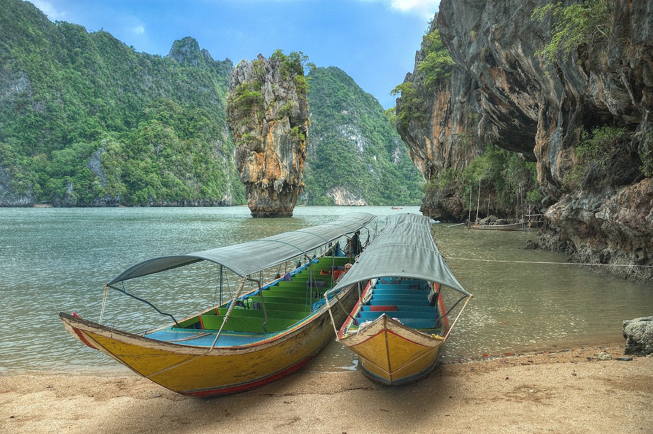 Rejs po zatoce Phang Nga