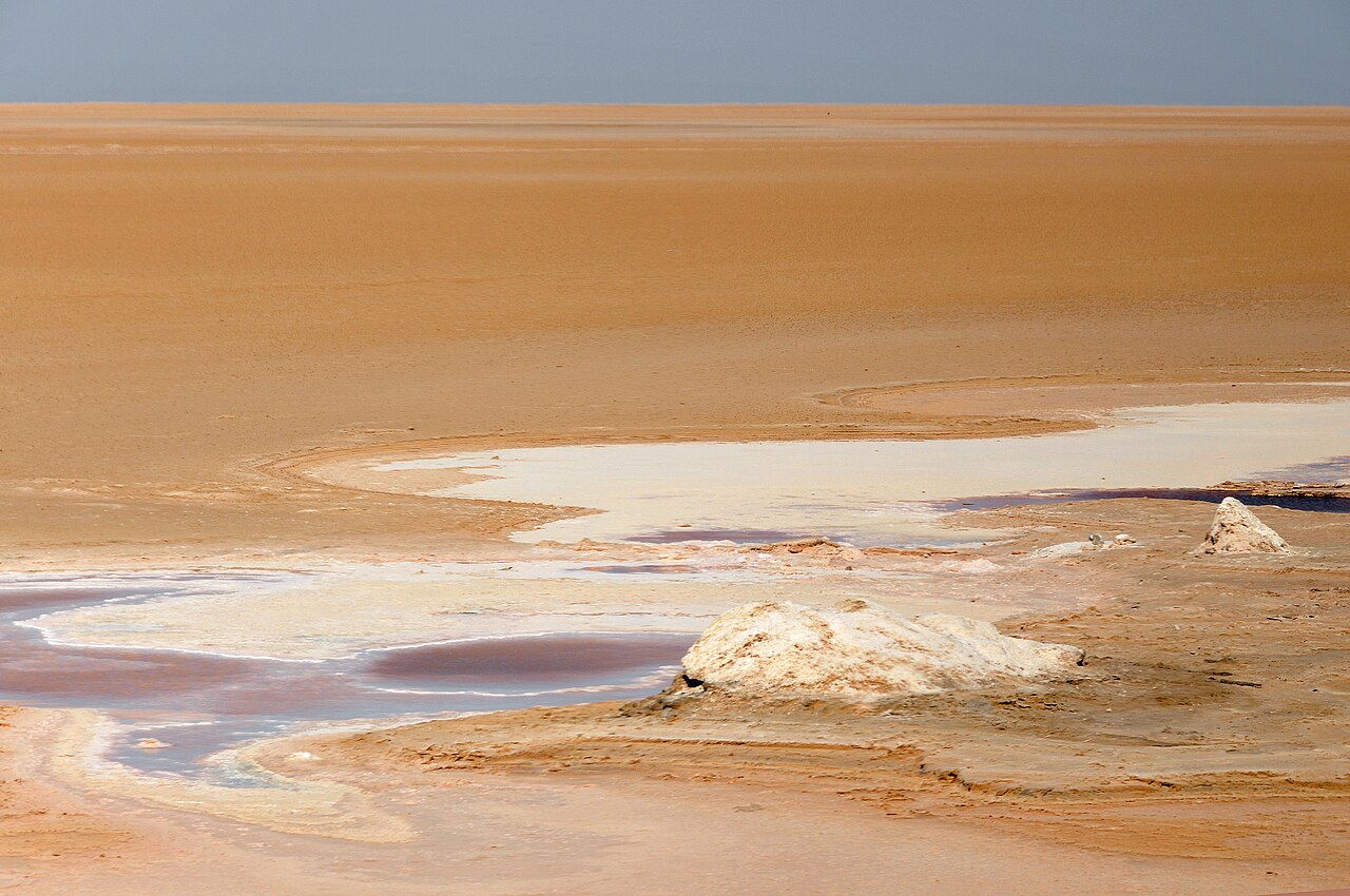 Kryształy soli Chott el Jerid