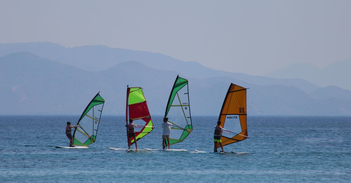 Windsurfing w Alaçatı