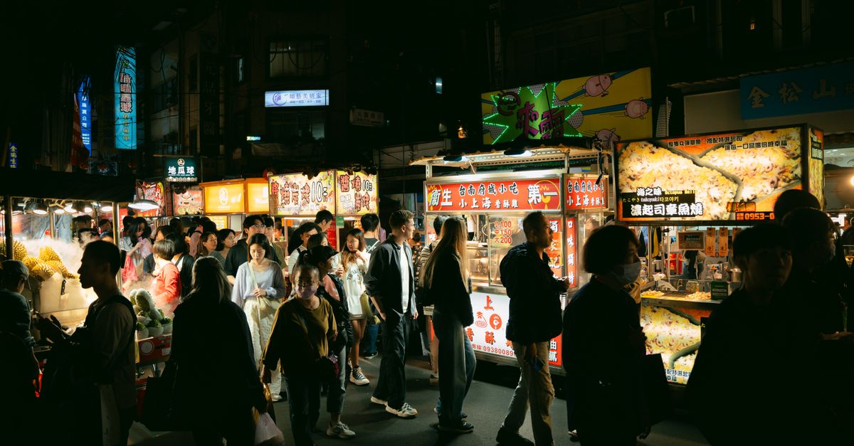 Nocny targ Shilin