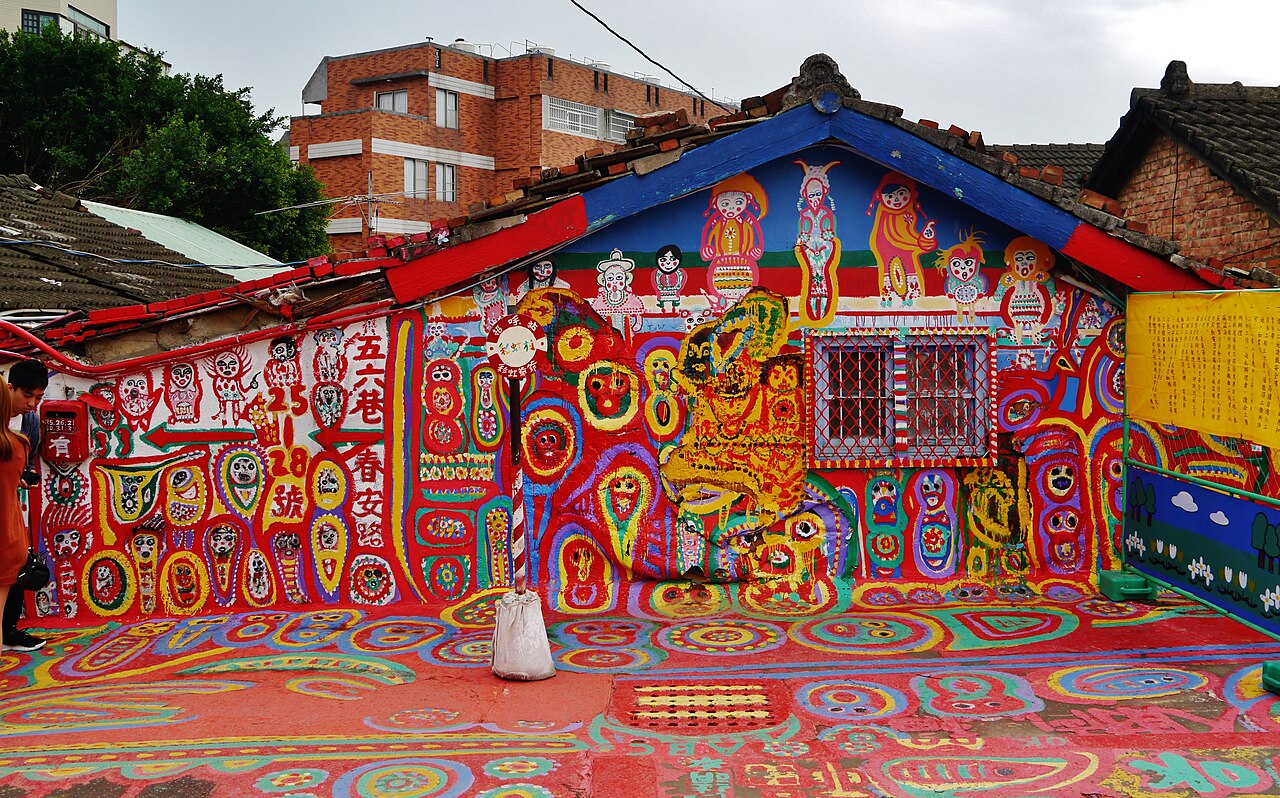 Tęczowa Wioska w Taichung