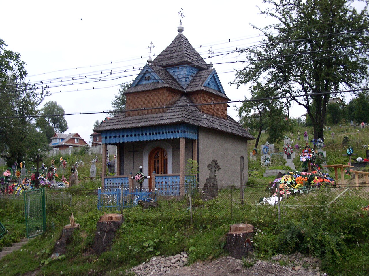 Drewniana cerkiew z 1615 roku