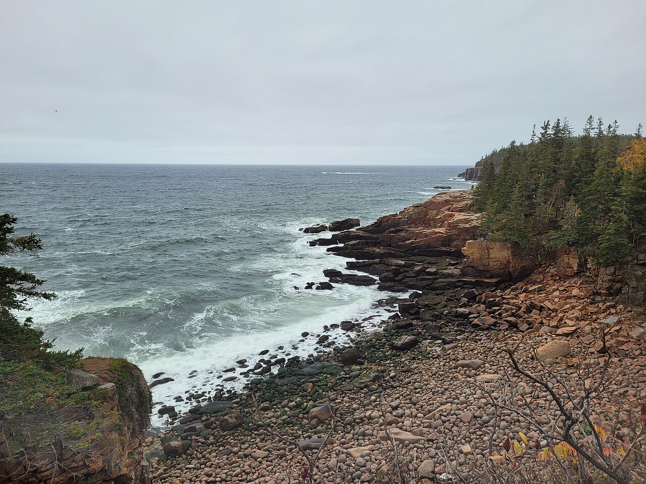 Park Loop Road i Ocean Path