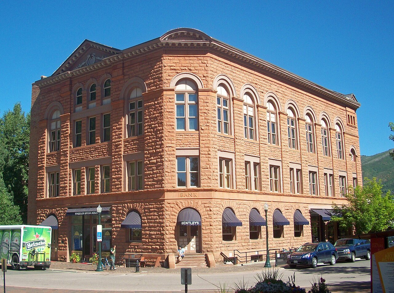Downtown Aspen i Wheeler Opera House