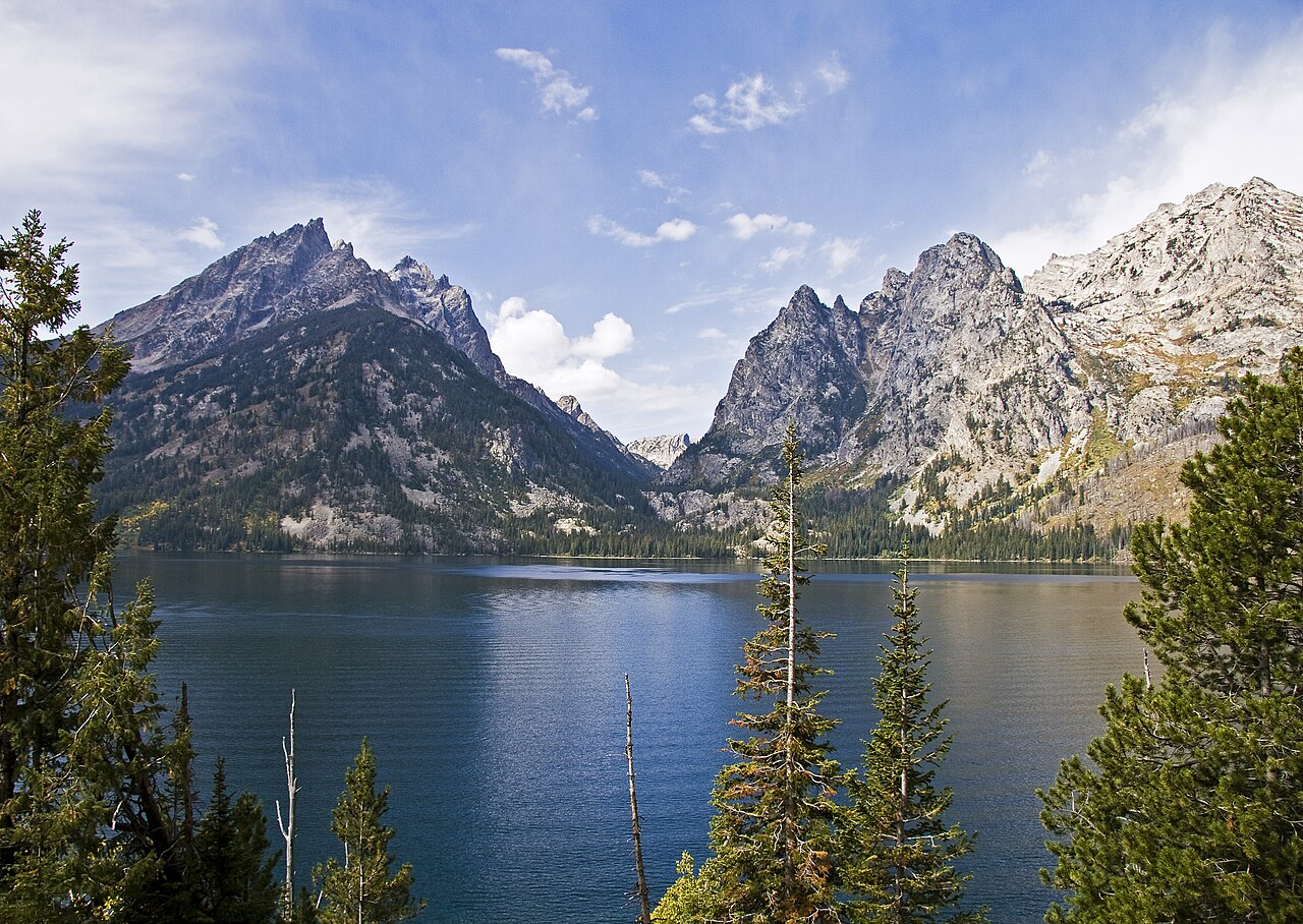 Jenny Lake i Cascade Canyon