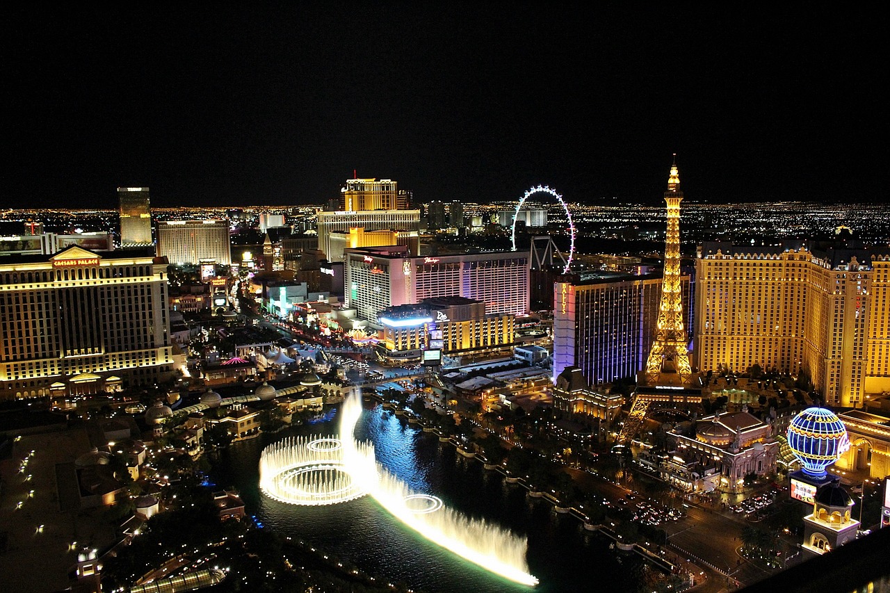 Wieczorne przedstawienia w Las Vegas