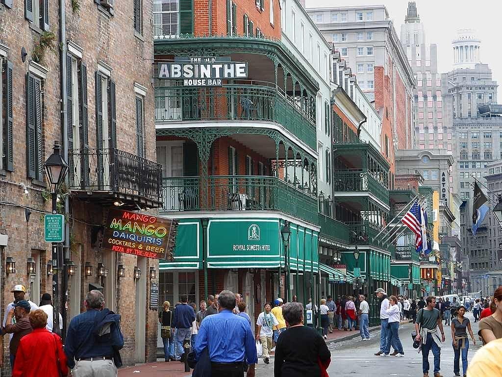 Dzielnica Francuska i Bourbon Street