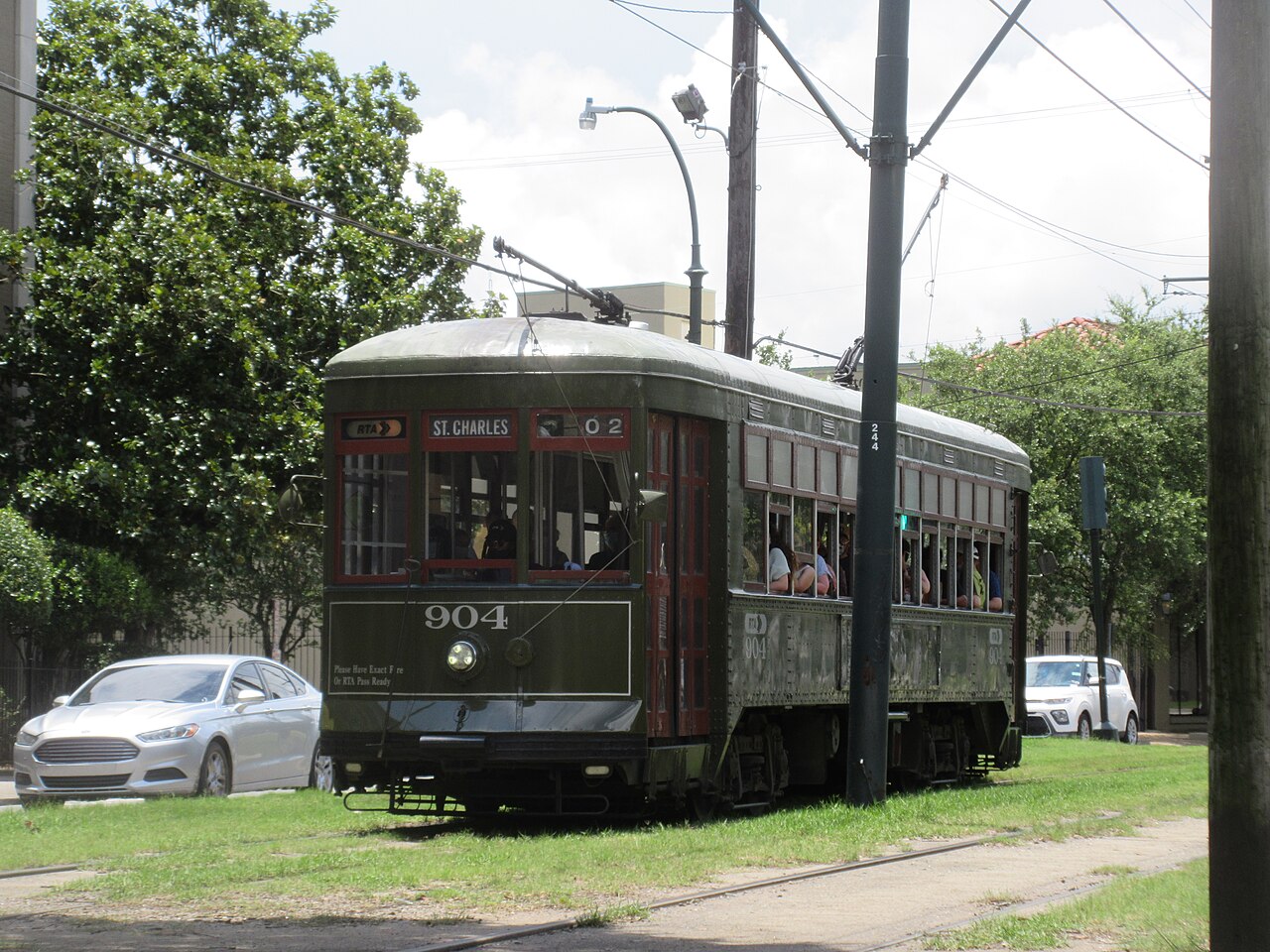 Garden District i tramwaj St. Charles