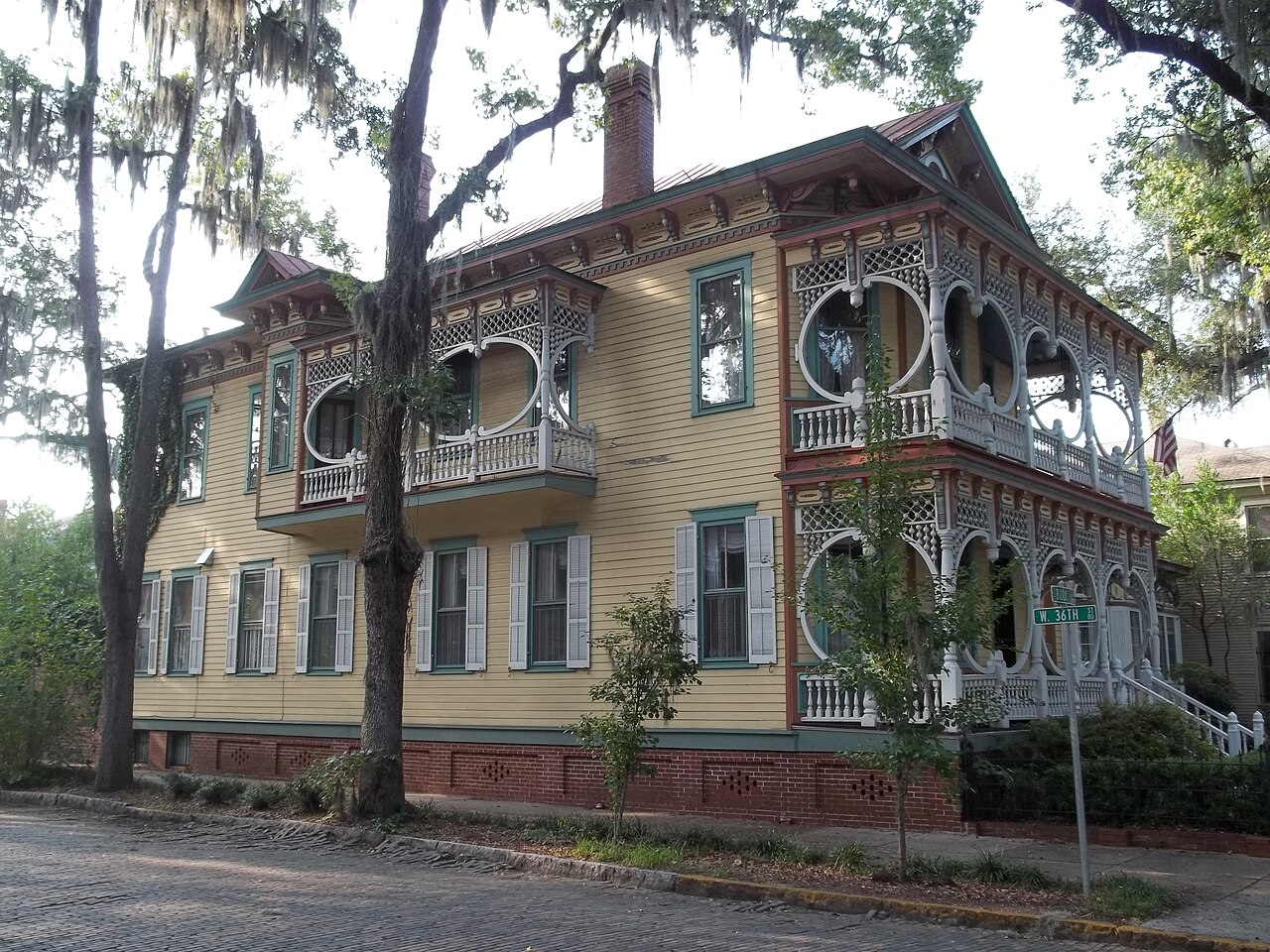 Historyczne centrum i skwery Savannah