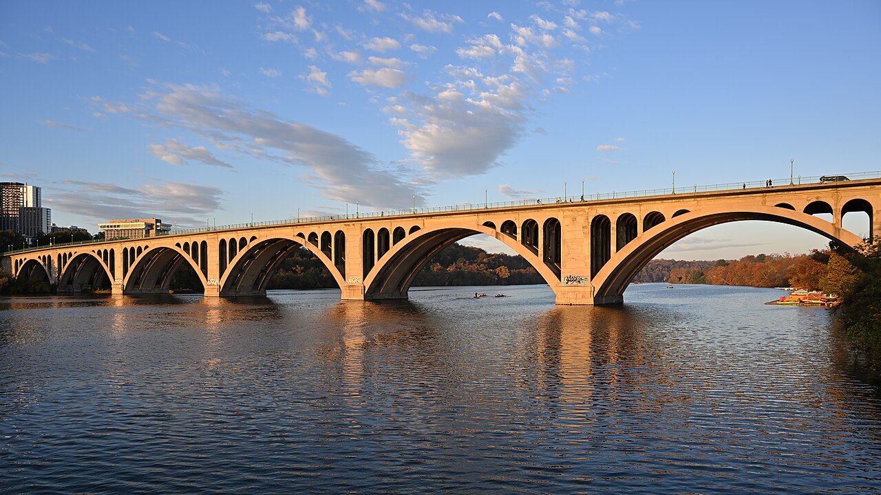 Georgetown i nabrzeże Potomaku