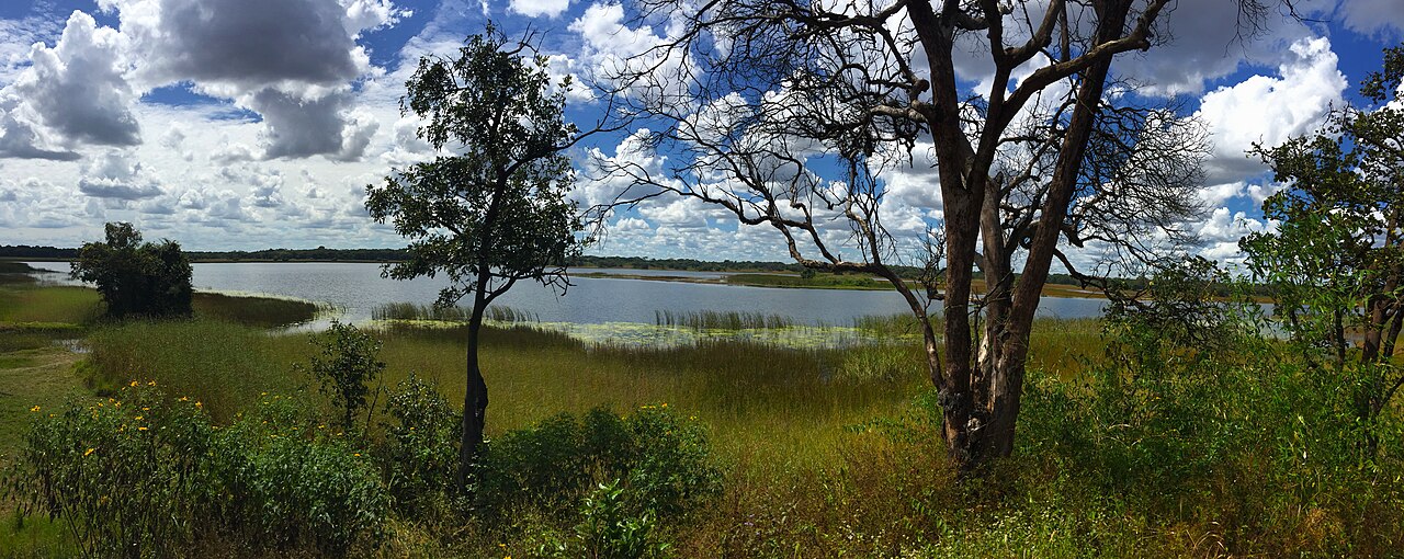 Chembe Bird Sanctuary nad rzeką Kafue